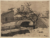 KG 09646
<br/>
Brug in Collioure in de oostelijke Pyreneeën
<br/>
<em>Bosch, Lodewijk Johannes (1894-1980)</em>